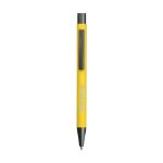 brady soft touch recycled alu pen blauwschrijvend - geel