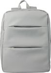 pu 15 inch laptop rugzak felicia - grijs