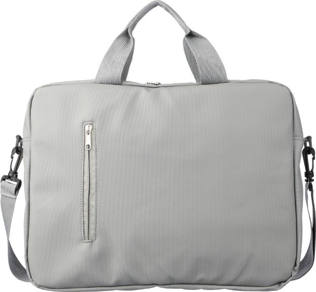 pu 15 inch laptoptas floyd - grijs