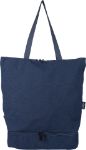 gerecyclede polycotton (330 gsm) totepack osric - blauw