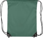 polyester (210d) trekkoord rugtas isolde - groen