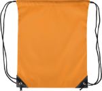 polyester (210d) trekkoord rugtas isolde - oranje