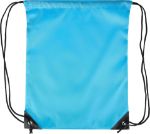 polyester (210d) trekkoord rugtas isolde - licht blauw