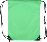 polyester (210d) trekkoord rugtas isolde - licht groen