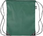 rpet polyester (210d) trekkoord rugtas calix - groen
