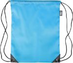 rpet polyester (210d) trekkoord rugtas calix - licht blauw