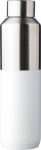 gerecycled rvs dubbelwandige drinkfles frde - wit