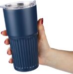 gerecyclede roestvrijstalen dubbelwandige drinkmok