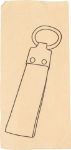 denim sleutelhanger enzi