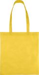 gerecyclede non-woven (80 gsm) draagtas vian - geel