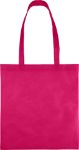 gerecyclede non-woven (80 gsm) draagtas vian - roze