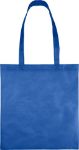 gerecyclede non-woven (80 gsm) draagtas vian - koningsblauw