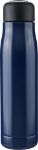 gerecycled rvs dubbelwandige drinkfles nhmj - blauw