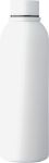 gerecycled rvs dubbelwandige drinkfles - wit