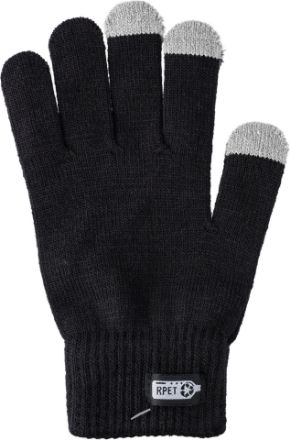 rpet touchscreenhandschoenen nira - zwart