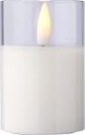 pp led-kaars serin - wit