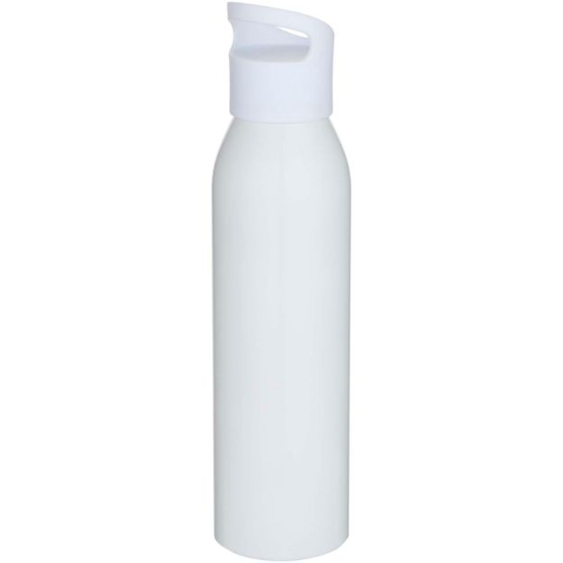 sky 650 ml rcs gerecyclede enkelwandige rvs fles - wit