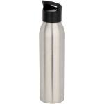 sky 650 ml rcs gerecyclede enkelwandige rvs fles - grijs
