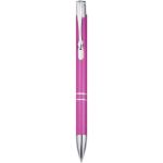 moneta balpen van gerecycled aluminium blauwe inkt