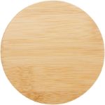 leona 350 ml glazen beker met bamboe deksel