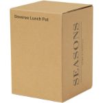 doveron 500 ml geïsoleerde lunchpot recycled rvs