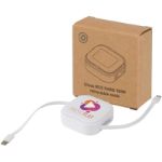 gloas 5 in 1 gerecyclede, intrekbare oplaadkabel