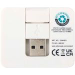 gaia 4 poorts usb hub met uitgangen voor usb