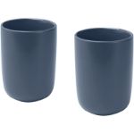 male keramische bekers van 350 ml, set van 2