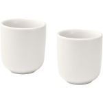 male keramische espressokopjes van 90 ml, set