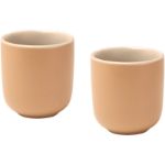 male keramische espressokopjes van 90 ml, set