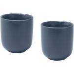 male keramische espressokopjes van 90 ml, set