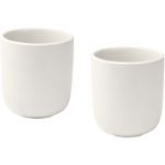 male keramische bekers van 200 ml, set van 2