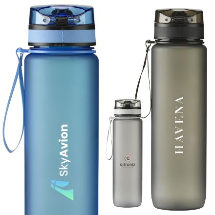 hydrate kunststof waterfles lekvrij 1 liter