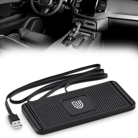 draadloze oplaadmat 15w voor in de auto