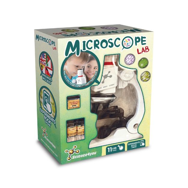 microscope. educatief speelgoed voor kinderen
