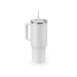 joyner xl. grote recycled rvs reisbeker 1300 ml - wit