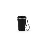 spitz. rvs reisbeker 460 ml met handvat - zwart
