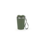 spitz. rvs reisbeker 460 ml met handvat - groen