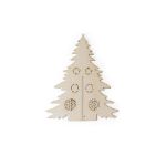 pinery. inklapbare houten kerstboom om te kleuren