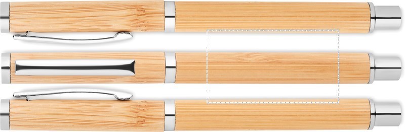 rond zeefdruk (25 x 45 mm)