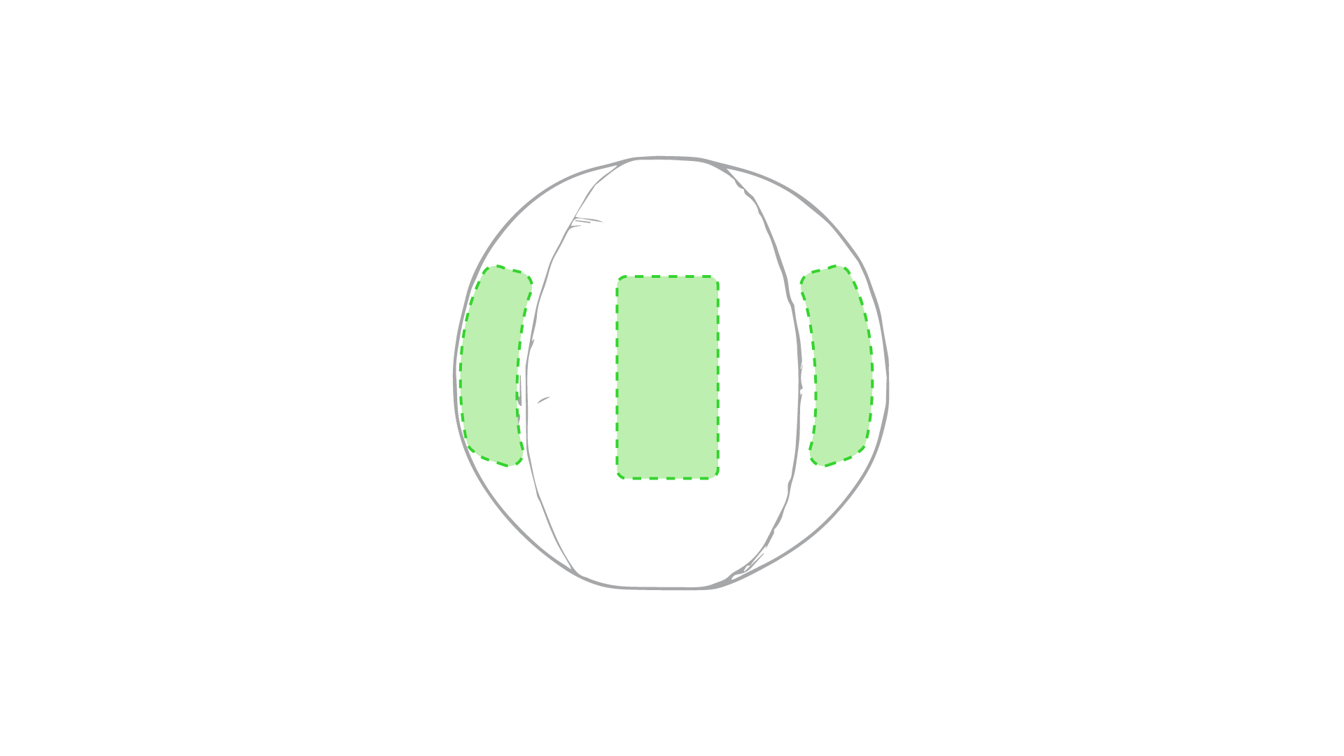 zeefdruk g (15 x 7 cm)