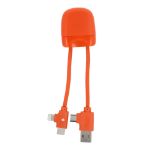 xoopar ice-b multi oplaadkabel - oranje