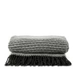 sagaform ulli 100% new zeeland wool deken - grijs