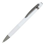 aluminium balpen toulouse softtouch - wit