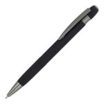 aluminium balpen toulouse softtouch - zwart