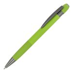 aluminium balpen toulouse softtouch - groen