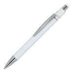 spinner balpen aluminium - wit