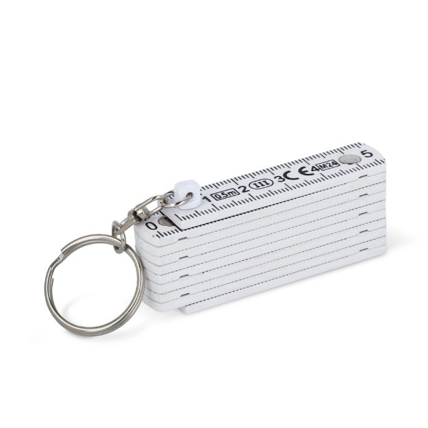 gekalibreerde duimstok sleutelhanger 0,5m