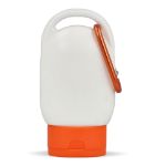 zonnebrandlotion met haak spf30 recycled materiaal - oranje