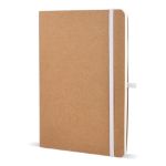 notitieboek met zachte kaft kraftpapier a5 - wit